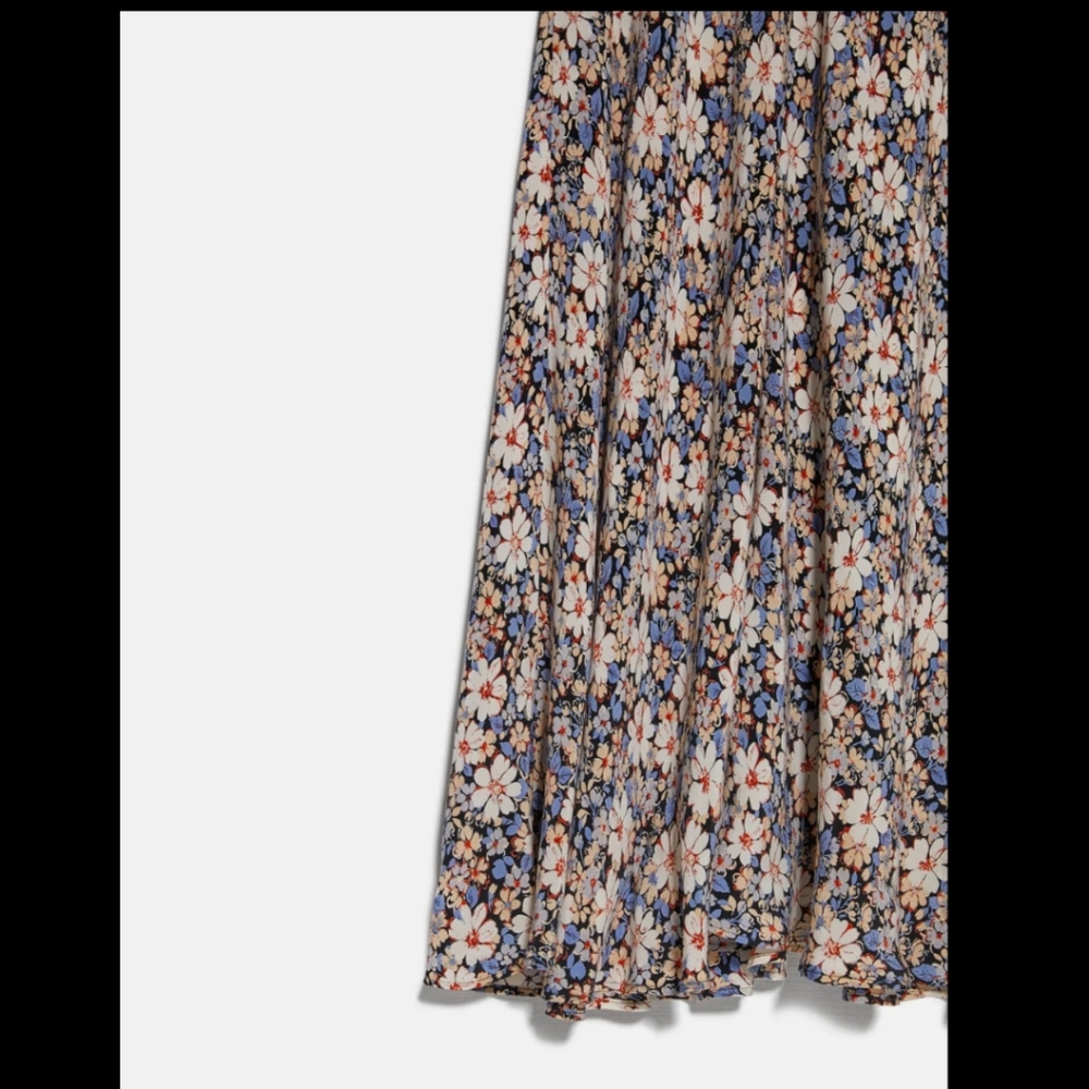 BNWT! ZARA MIDI SKIRT - Picture 4 of 7